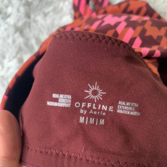 OFFLINE By Aerie Real Me Xtra Sports Bra Medium High Rise Legging Set Small - Picture 6 of 9